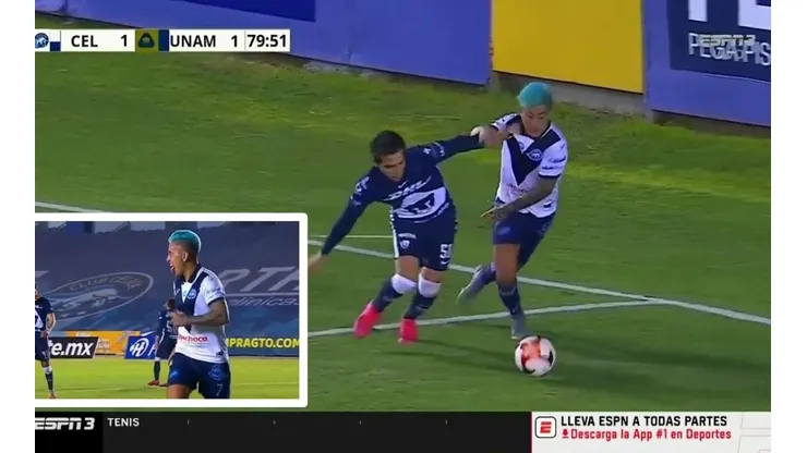 El chileno marcó el triunfo desde los doce pasos.