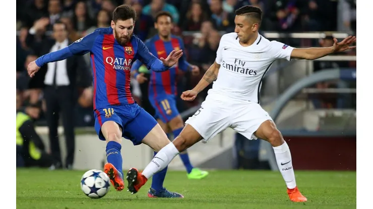 Lionel Messi ante el PSG