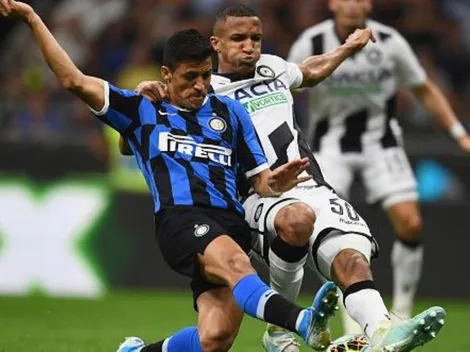 Alexis enfrenta a su ex equipo con visita del Inter al Udinese