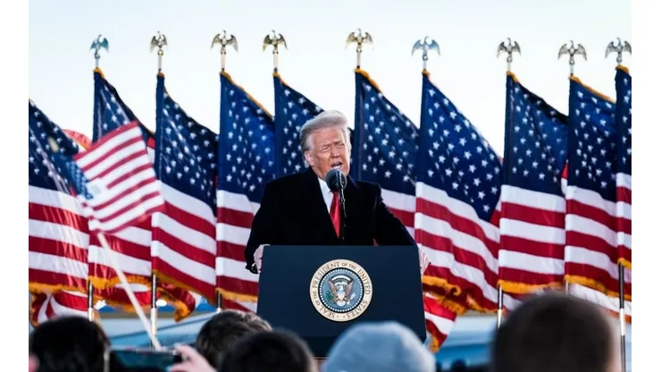 Trump dejó la Casa Blanca sin cumplir las tradiciones de este evento.