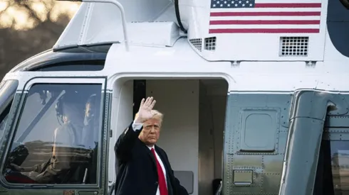 Salida de Trump de la Casa Blanca