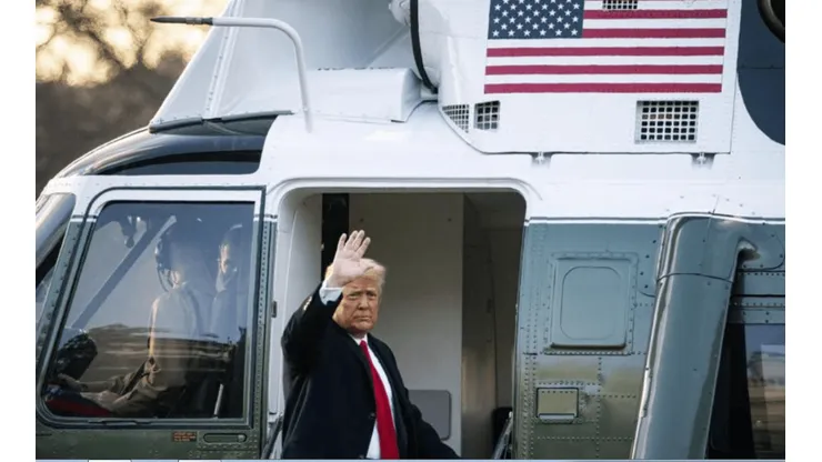 Salida de Trump de la Casa Blanca