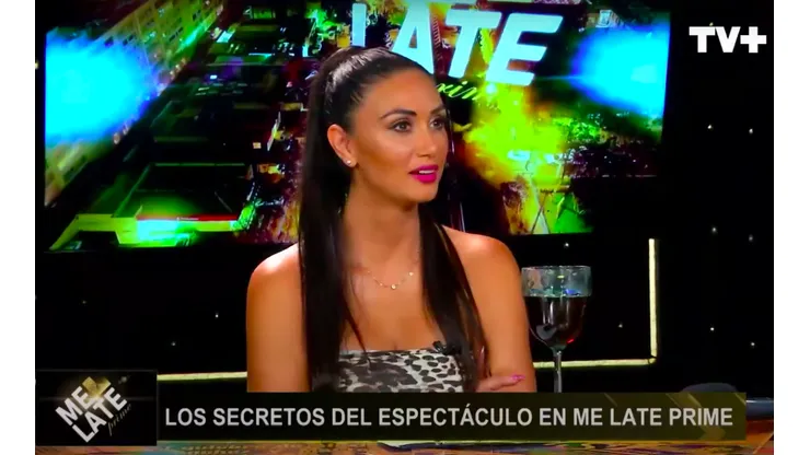 Pamela Diaz en el panel de "Me Late Prime".