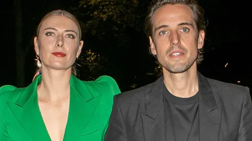 María Sharapova junto a su novio Alexander Gilkes