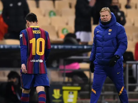 Koeman le baja el perfil al interés del PSG por Lionel Messi