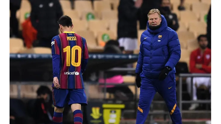 Koeman responde al interés del PSG por Messi