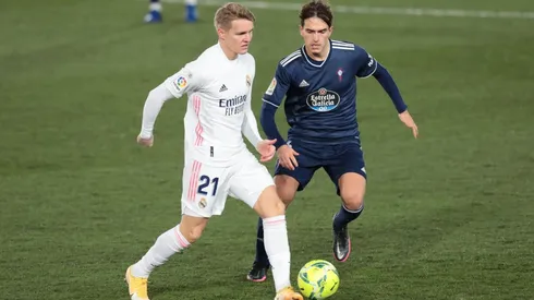 Martin Odeegard no ha podido ganar minutos en el Real Madrid.