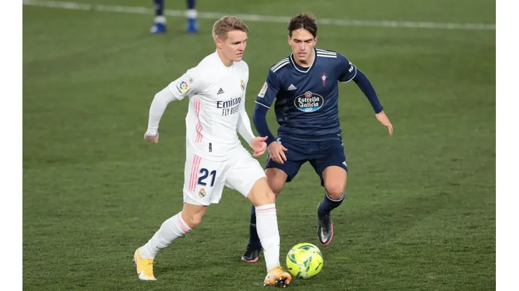 Martin Odeegard no ha podido ganar minutos en el Real Madrid.