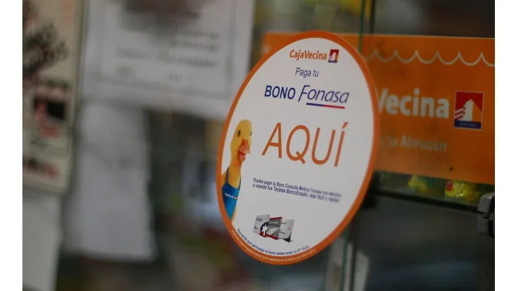 Se puede realizar el pago del de Bono Fonasa en Caja Vecina de Banco Estado.