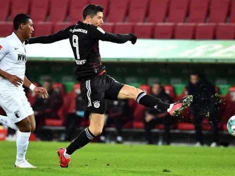 Gol de Lewandowski y Bayern se escapa en la Bundesliga