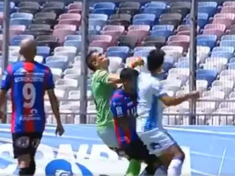 González le pega un codazo a Huanca y Gamboa no cobra nada