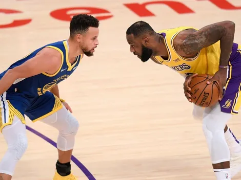 Curry le gana el duelo a LeBron liderando remontada