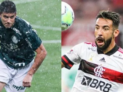 Duelo de chilenos en Brasil: Isla y Flamengo reciben al Palmeiras de Kuscevic