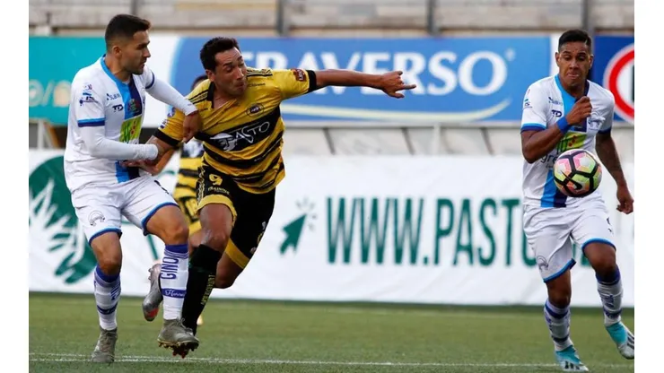 Lautaro de Buin en el partido contra Colchagua por la Segunda División.
