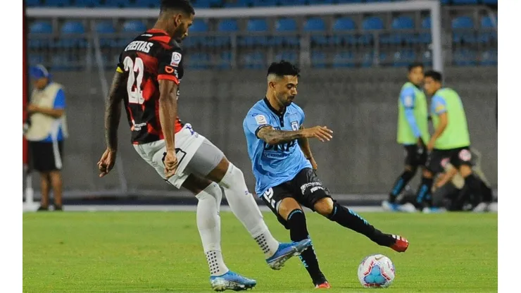 Deportes Iquique y Deportes Antofagasta en el partido de la primera rueda