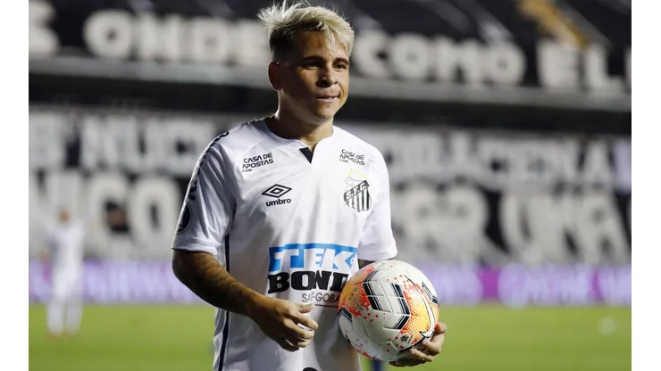 Yeferson Soteldo, figura del Santos