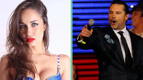 Francini Amaral y Felipe Camiroaga.