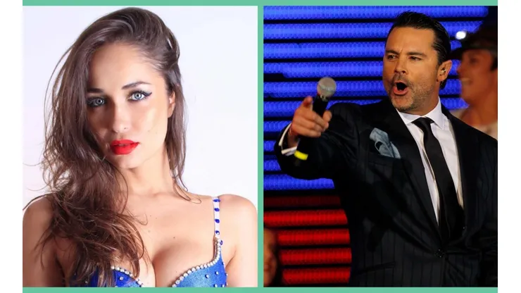 Francini Amaral y Felipe Camiroaga.