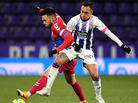 Fabián Orellana fue clave en empate milagroso de Valladolid