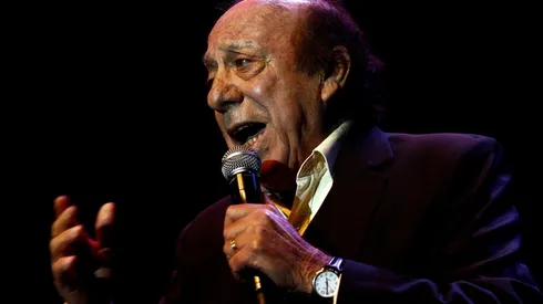 Buddy Richard en una de sus últimas presentaciones.