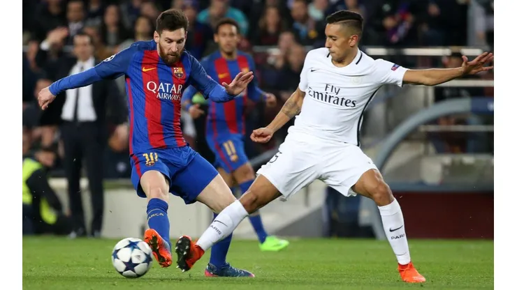 Lionel Messi ante el PSG