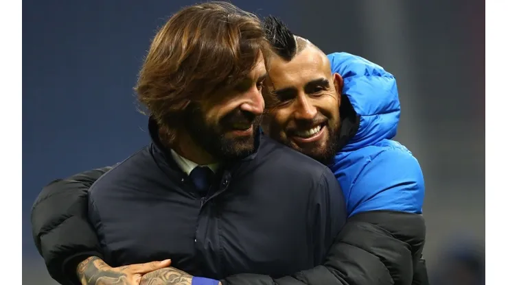 Andrea Pirlo estuvo tres años con Arturo Vidal en la Juventus, ganaron tres títulos y jugaron una final de Champions League