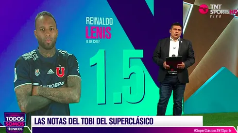 Toby Vega debutó con todo en TNT Sports con el Superclásico. Reinaldo Lenis fue su peor evaluado.
