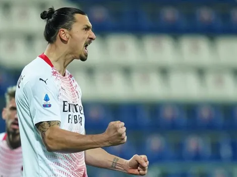 Ibrahimovic se luce con un espectacular doblete ante Cagliari