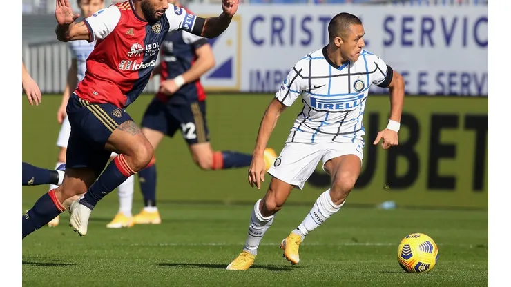 Alexis Sánchez es uno de los afectados por la prórroga en el pago de sueldos adeudados de 2020 en Inter de Milán