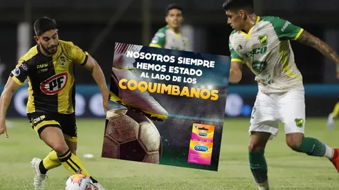 Durex y su hilarante mensaje de apoyo a Coquimbo Unido en la Copa Sudamericana.