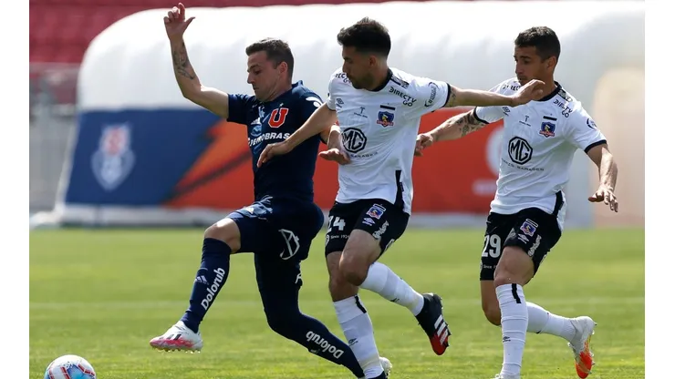 Universidad de Chile y Colo Colo empataron a un gol en el Superclásico de la primera rueda.