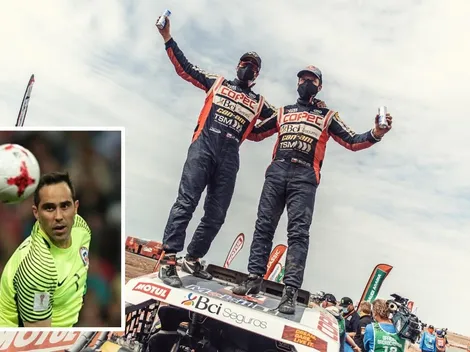 Claudio Bravo aplaude hazaña de López y Latrach en el Dakar
