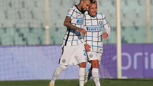 Arturo y Alexis esperan jugar este domingo ante la Juve