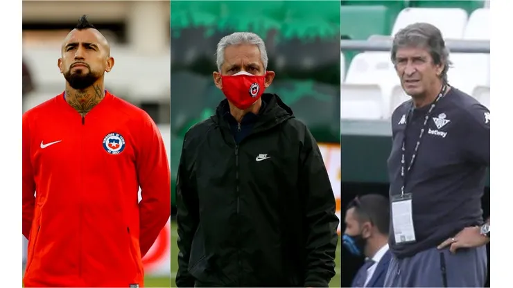 Arturo Vidal y Manuel Pellegrini salieron en defensa de Reinaldo Rueda tras su salida de la selección chilena