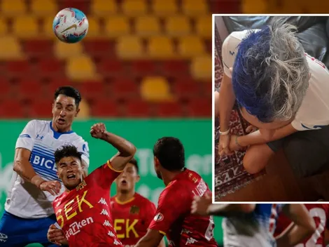 Cruzado tiñe su pelo azul y blanco tras empate ante UE