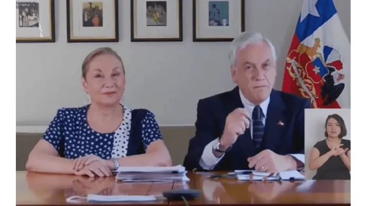 El anunció se realizó de manera telemática debido a la cuarentena preventiva del mandatario