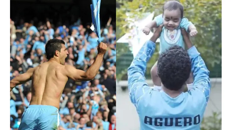 Sergio Agüero grita su gol icónico / Jony Jas Titán presenta al pequeño Agüero