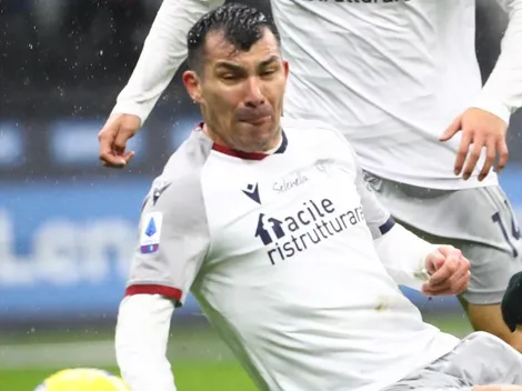 Gary Medel sigue fuera y es baja en el Bologna