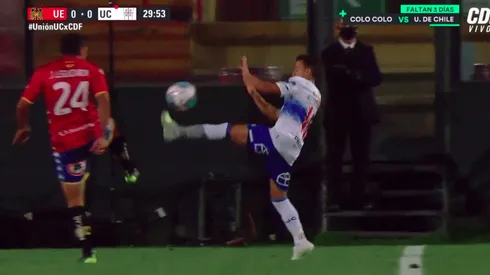 El chuletón de Diego Buonanotte a Leguizamón.