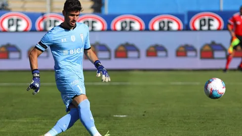 El portero valoró el punto sumado en Santa Laura.