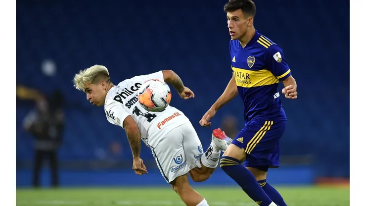 Yeferson Soteldo ante Boca Juniors