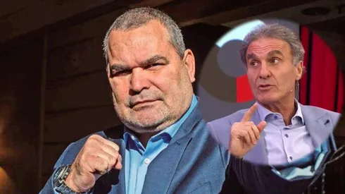 Chilavert amenaza a Ruggeri en medio de la crisis de San Lorenzo.