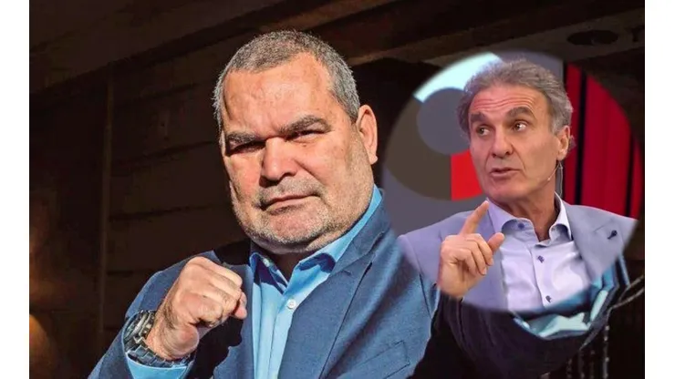 Chilavert amenaza a Ruggeri en medio de la crisis de San Lorenzo.