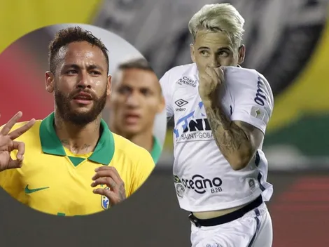 Un tal Neymar gritó con todo el golazo de Soteldo a Boca