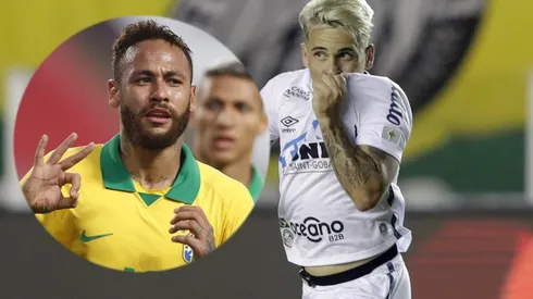 Neymar gritó con todo el golazo de Soteldo a Boca en la semifinal de Copa Libertadores.