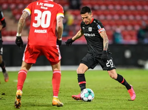 Charles Aránguiz suma minutos en derrota del Bayer Leverkusen