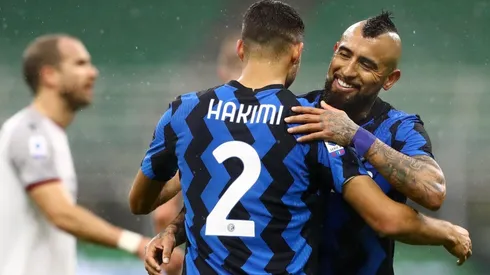 Vidal abrió el marcador ante la Fiore