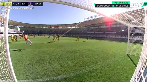 Gabriel Costa salvó a Colo Colo de una derrota contra Universidad de Concepción.