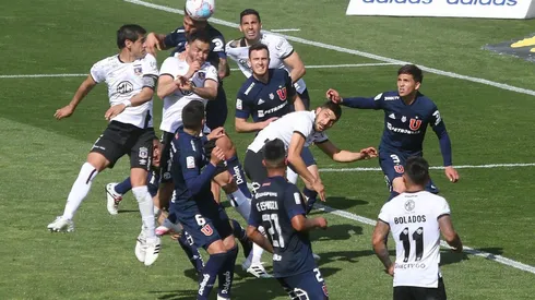 Universidad de Chile y Colo Colo en el clásico de la primera rueda