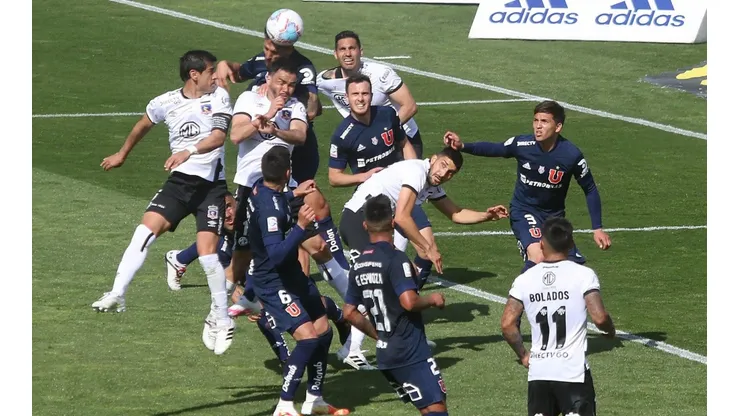 Universidad de Chile y Colo Colo en el clásico de la primera rueda